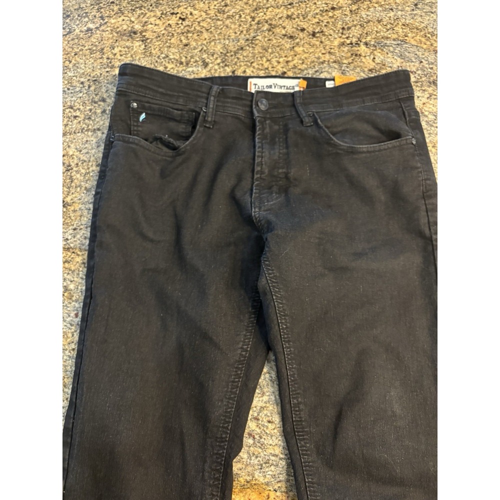 Taylor Vintage Men's 34 x 30 Jeans Connecticut Canaan Slim‎ Fit (Tag 32x32)